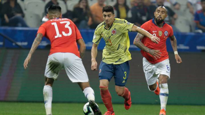 Colombia vs Chile en la Copa América 2019