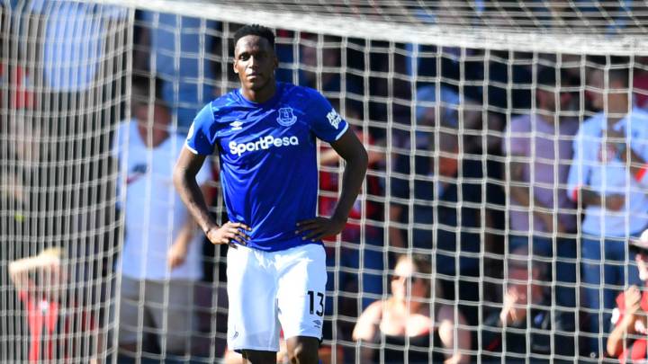 Yerry Mina, defensa central del Everton.