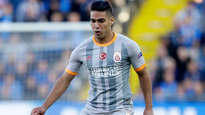 Falcao García jugó solo tres minutos en el empate de Galatasaray 1-1 ante Malatyaspor