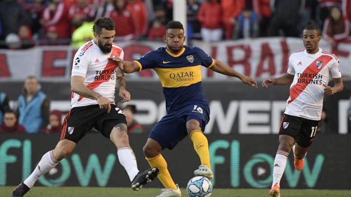 Frank Fabra ante River Plate