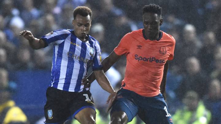 Everton le ganó 2-0 al Sheffield Wednesday y clasificó a octavos de la Carabao Cup. Yerry Mina jugó los 90 minutos.