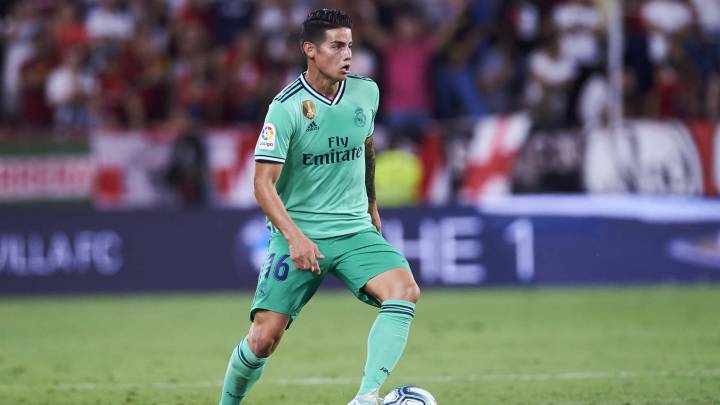 James Rodríguez, el mejor de los colombianos en el inicio de LaLiga de España.