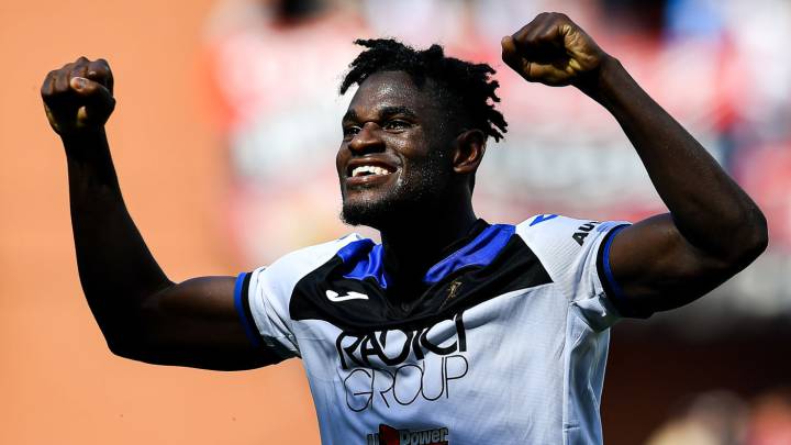 Duván Zapata espera seguir marcando goles en Serie A para llegar a cuatro consecutivos