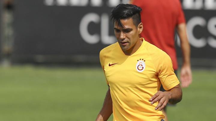 Radamel Falcao García, delantero colombiano del Galatasaray
