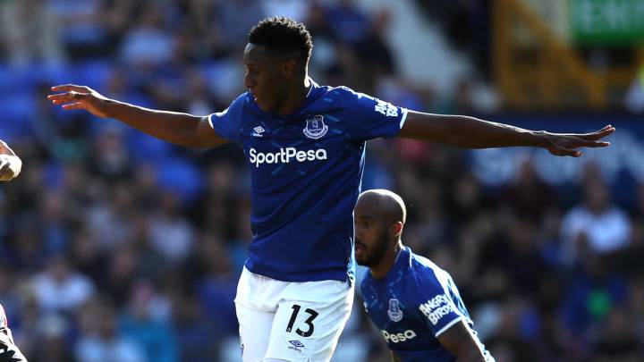 Yerry Mina enfrenta al Manchester City por la fecha 7 de la Premier League.