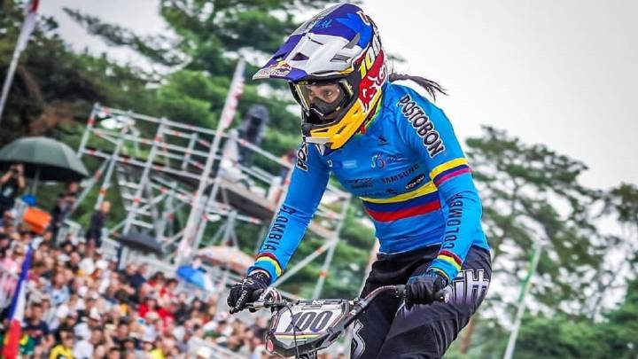 Mariana Pajón, bicicrosista colombiana