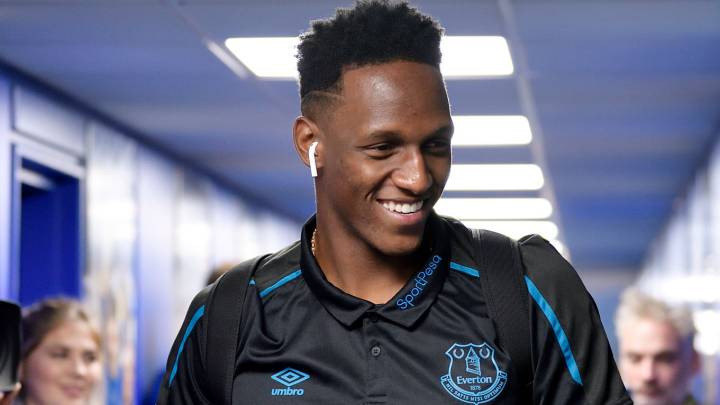Yerry Mina, jugador de Everton
