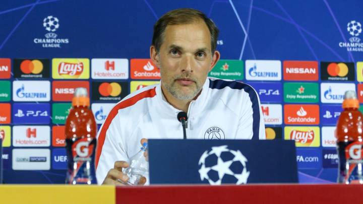 Thomas Tuchel, técnico del Paris Saint Germain elogia a Falcao