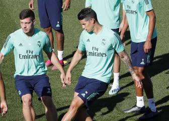 Zidane deja a James fuera de Champions League