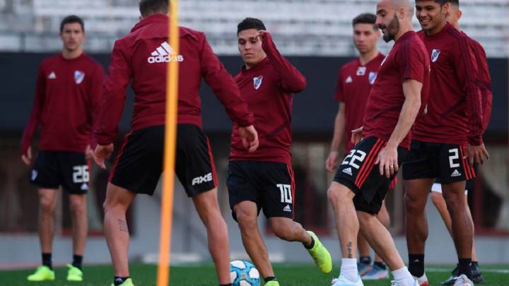 Juan Fernando Quintero recibe el alta médica y apunta al partido de vuelta ante Boca en la Copa Libertadores