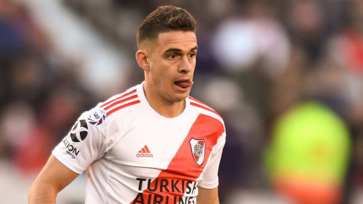 Rafael Santos Borré, delantero de River Plate