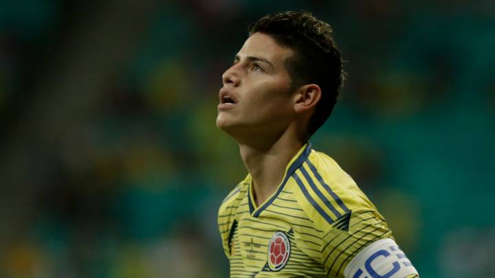James Rodríguez, jugador de la Selección Colombia