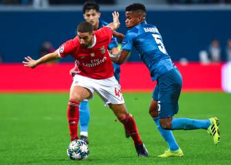 Zenit derrota al Benfica y es líder de su grupo en Champions