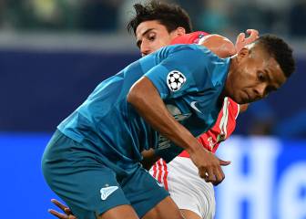 Con Barrios los 90', Zenit gana y es líder de grupo de Champions
