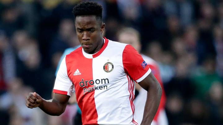 Luis Sinisterra, jugador del Feyenoord