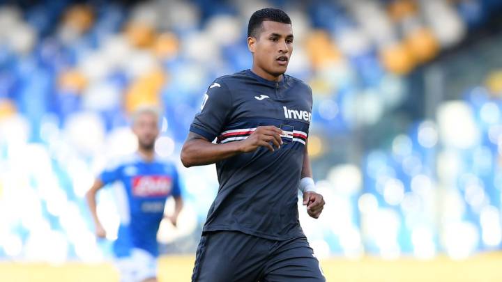 Jeison Murillo, defensa de la Sampdoria
