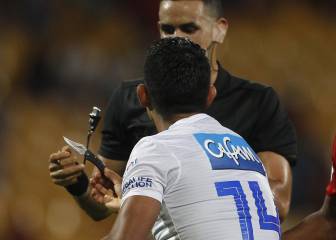 Dimayor denuncia penalmente al hincha que lanzó el cuchillo