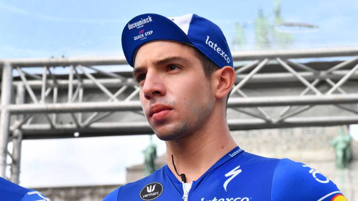 Álvaro Hodeg sufre dura caída en Bélgica