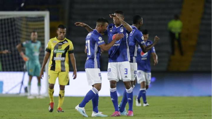 Millonarios recibe a Patriotas en El Campín el domingo a las 3:00 p.m. Jorge Luis Pinto intentará con Palacios y Bertel curar los problemas en defensa