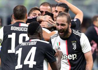 Inter 1-2 Juventus: resumen, resultado y goles en la Serie A