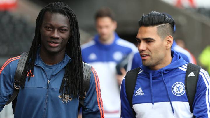 Falcao y Gomis en la Premier League en el 2016