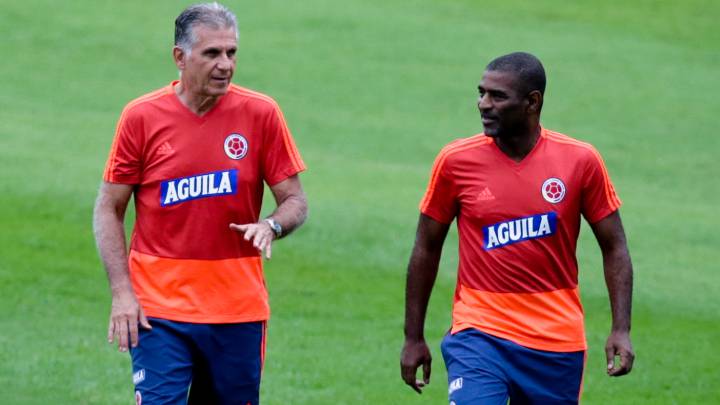 Carlos Queiroz, entrenador de Colombia