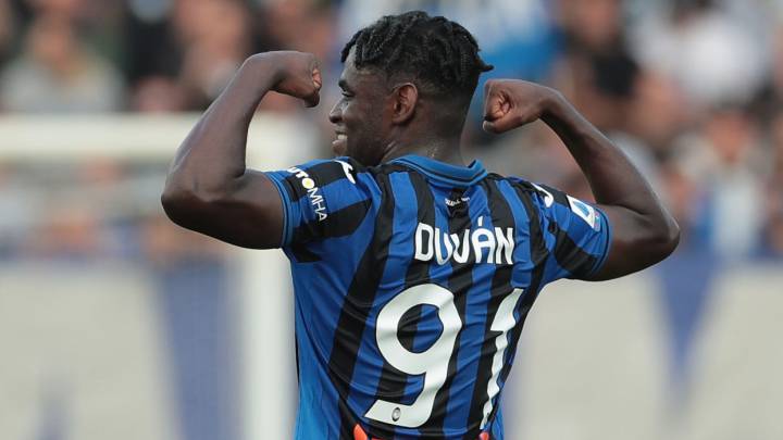 Duván Zapata es el máximo goleador a préstamo de la última década de las cinco grandes de Europa