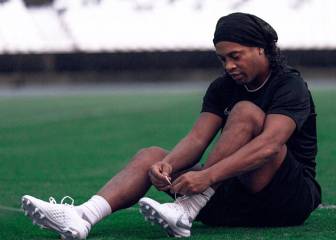 Disposición de tribunas para la despedida de Ronaldinho