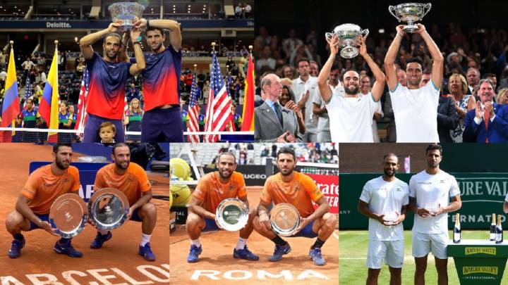 Juan Sebastián Cabal y Roger Federer terminan el 2019 como la pareja número 1 del mundo