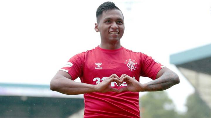 Alfredo Morelos en el top 5 de los goleadores 2019