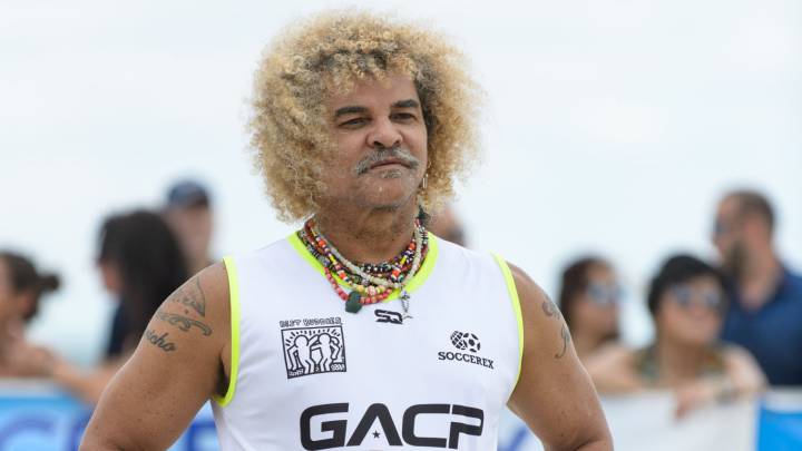 El Pibe Valderrama manifestó su apoyo a los futbolistas del FPC