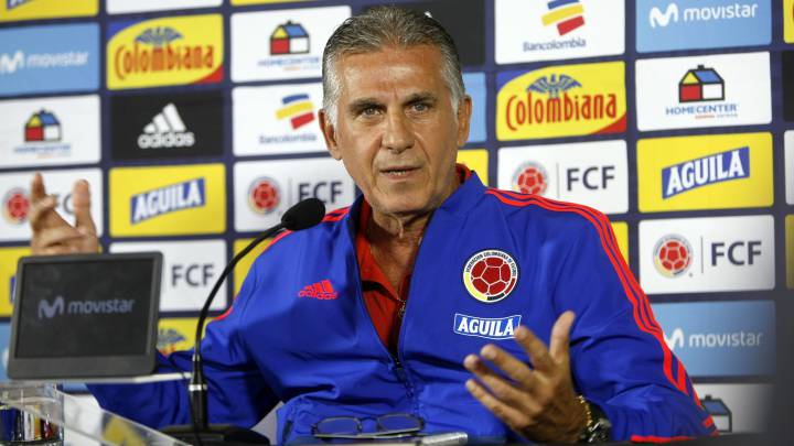 Carlos Queiroz, técnico de la Selección Colombia
