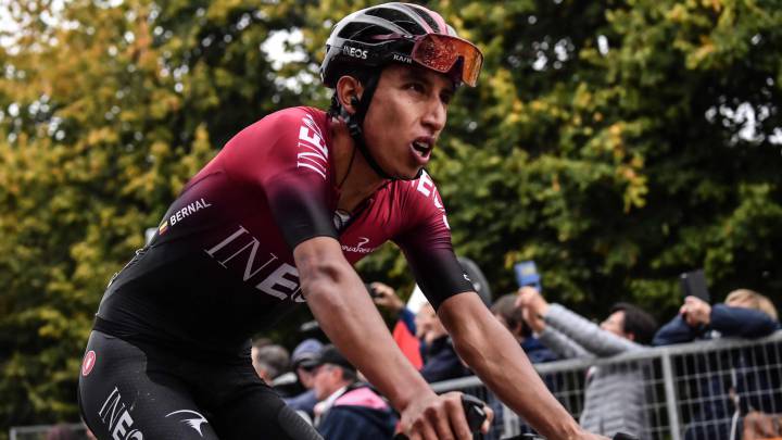 Egan Bernal, ciclista del Ineos