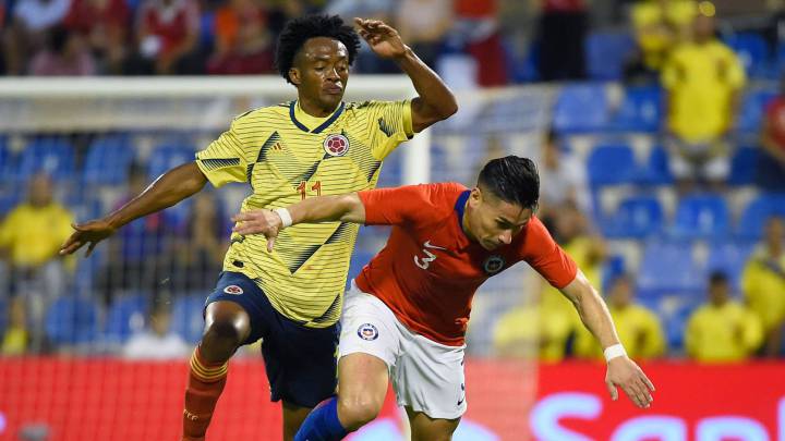 Juan Guillermo Cuadrado , volante de la Selección COlombia
