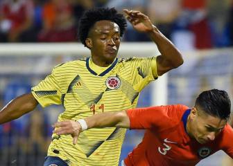 Juan Guillermo Cuadrado, figura del Colombia - Chile