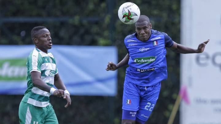 La Equidad recibió al Once Caldas de Manizales en el desarrollo de la décimo séptima jornada de la Liga Águila II - 2019 en el estadio de Techo