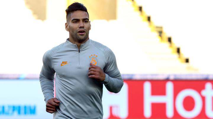 Radamel Falcao García, delantero colombiano del Galatasaray