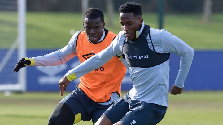 Yerry Mina asumió el rol de líder en el Everton ante la salida de Zouma al Chelsea