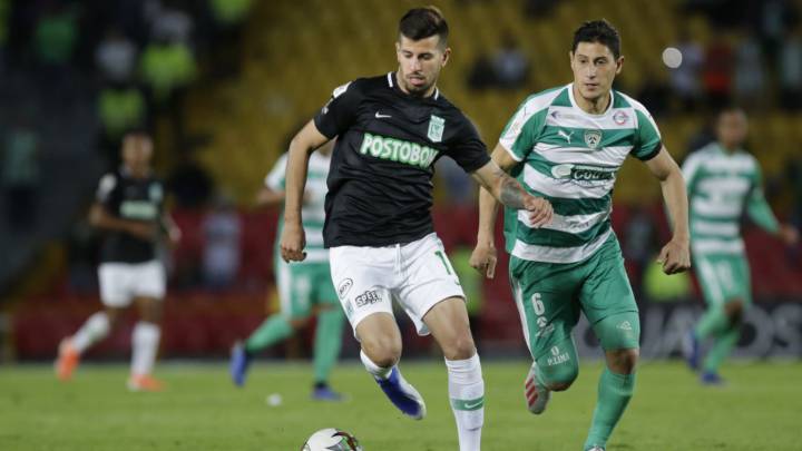 Pablo Cepellini, mediocampista de Atlético Nacional, habló de su posible renovación con el equipo verde de Medellín que disputa la Liga Águila