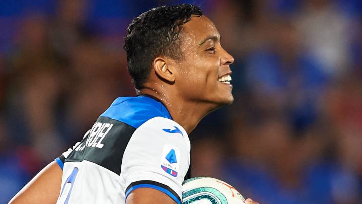 Muriel y las chances que tiene para reemplazar a Duván Zapata en Atalanta