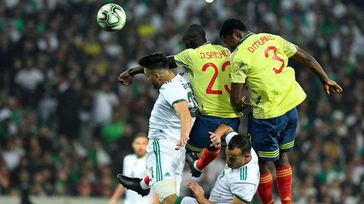 La Selección Colombia perdió 3-0 ante Argelia en partido amistoso.