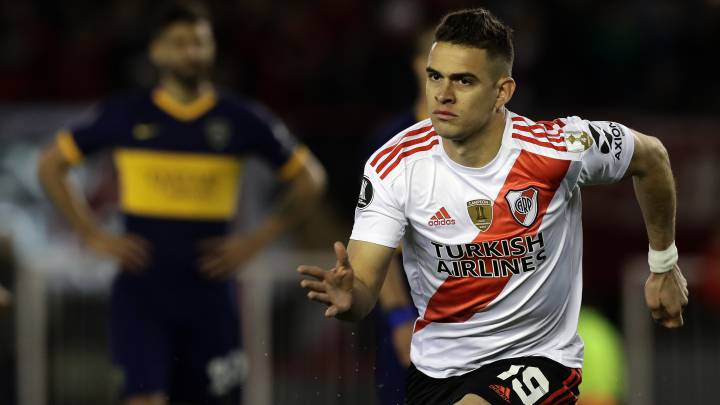 Rafael Santos Borré, delantero de River Plate