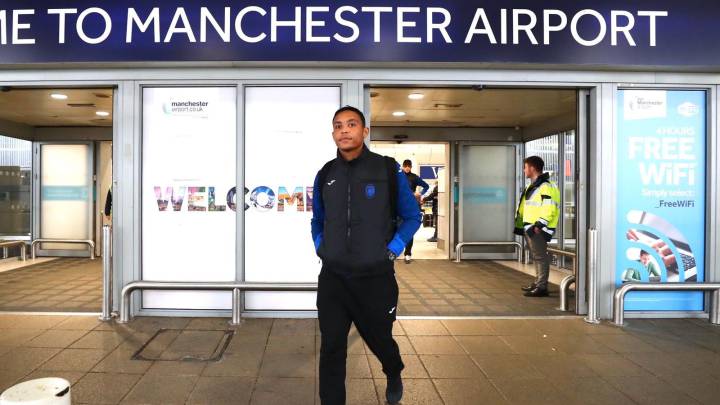 Luis Fernando Muriel, delantero colombiano del Atalanta