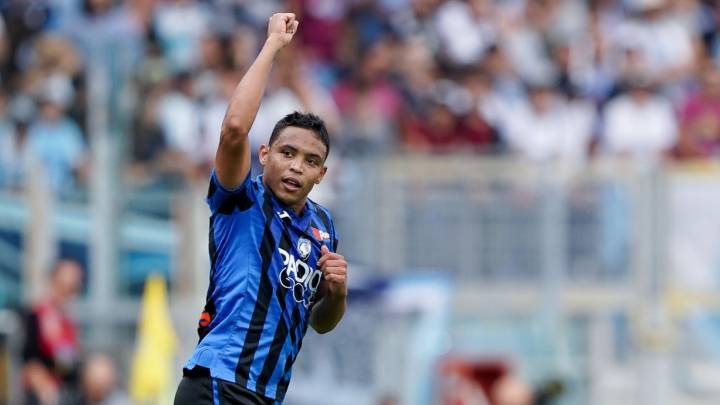 Luis Fernando Muriel, delantero colombiano del Atalanta