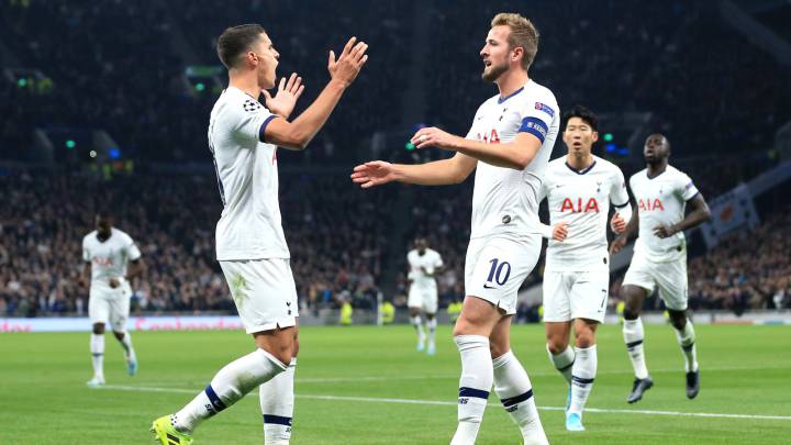 Tottenham venció 5-0 a Estrella Roja por la fecha 3 de la Champions League.