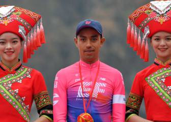 Daniel Martínez, subcampeón del Tour de Guangxi