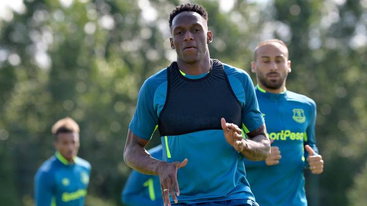 Yerry Mina, defensa central del Everton.