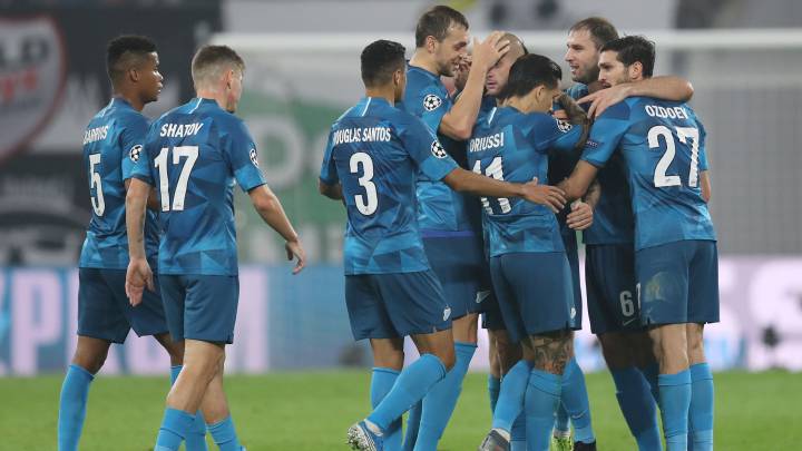 Leipzig vs Zenit en Champions League