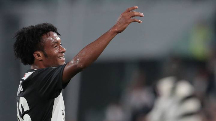 Cuadrado fundamental en este mes en la Juventus