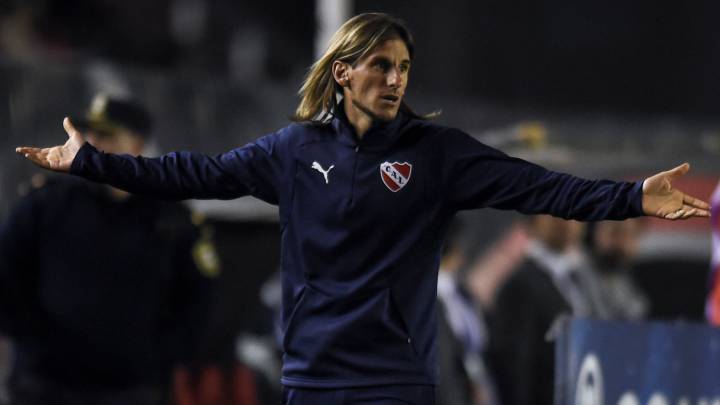 Sebastián Beccacece, director técnico de Independiente de Avellaneda